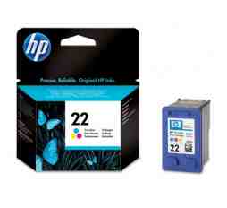 Slika izdelka: ČRNILO HP BARVNO 22 ZA PSC 1410, DJ 3940/3920 ZA 165 STRANI