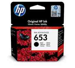 Slika izdelka: ČRNILO HP ČRNO 653 ZA ZA DJ PLUS 6000/6400/6475 ZA 360 STRANI