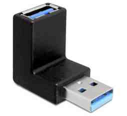 Slika izdelka: Delock adapter USB-A 3.0 M-USB-A Ž kotni 65339