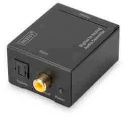 Slika izdelka: Digitus pretvornik AVDIO SPDIF/Digital Koax-AVDIO Analog 2xRCA Ž DS-40133