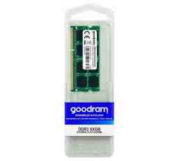 Slika izdelka: GOODRAM DDR3 SODIMM 8GB 1600MHz 1,35V ram za prenosnik