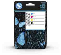 Slika izdelka: KOMPLET ČRNIL HP 953 ČRNA, CYAN, MAGENTA, RUMENA ZA OJ PRO 7720/7730/7740/8710/8720/8730/8740