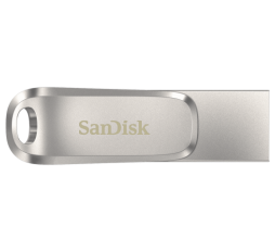 Slika izdelka: SanDisk Ultra Dual Drive Luxe USB Type-C 128GB 400MB/s USB 3.1 Gen 1, srebrn