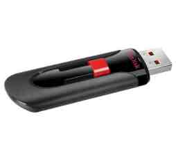 Slika izdelka: USB DISK SANDISK 32GB CRUZER GLIDE, 2.0, črno-rdeč, drsni priključek